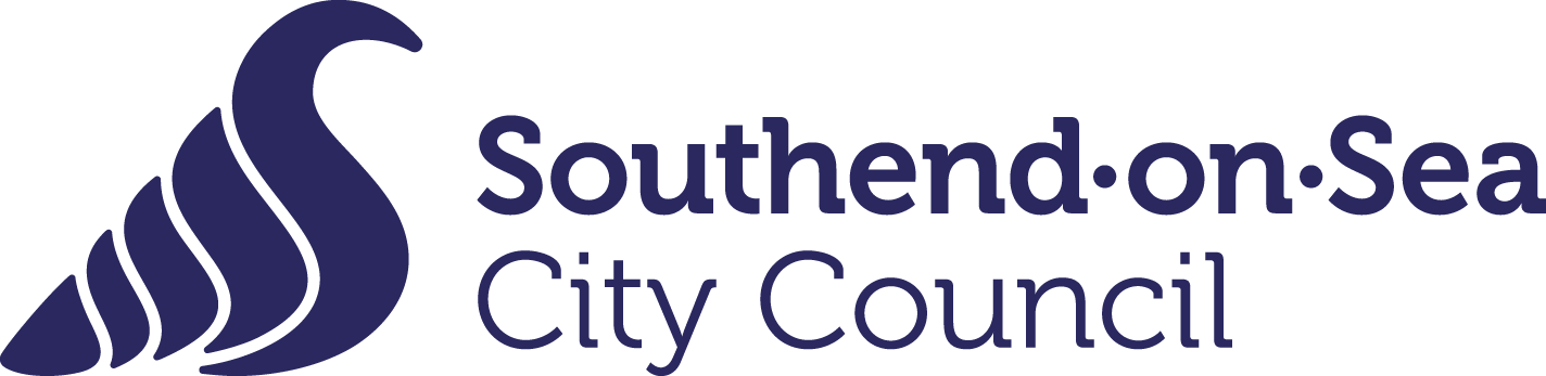 Southend-on-Sea City Council logo in blue