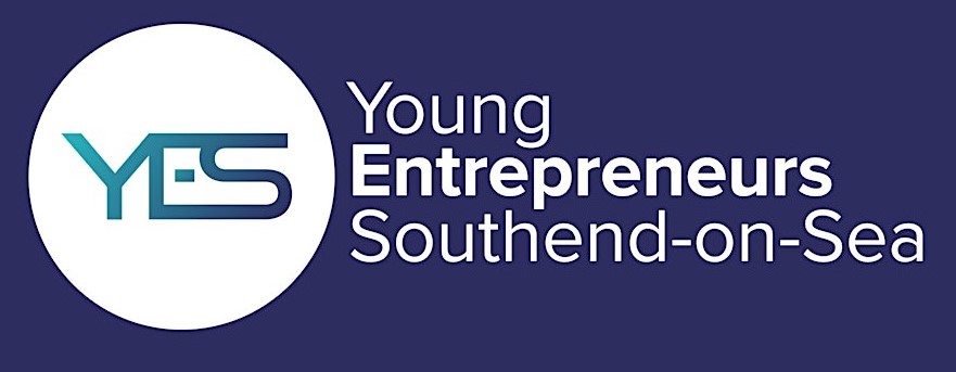 YES network logo on blue background. Text reads YES Young Entrepreneurs Southend